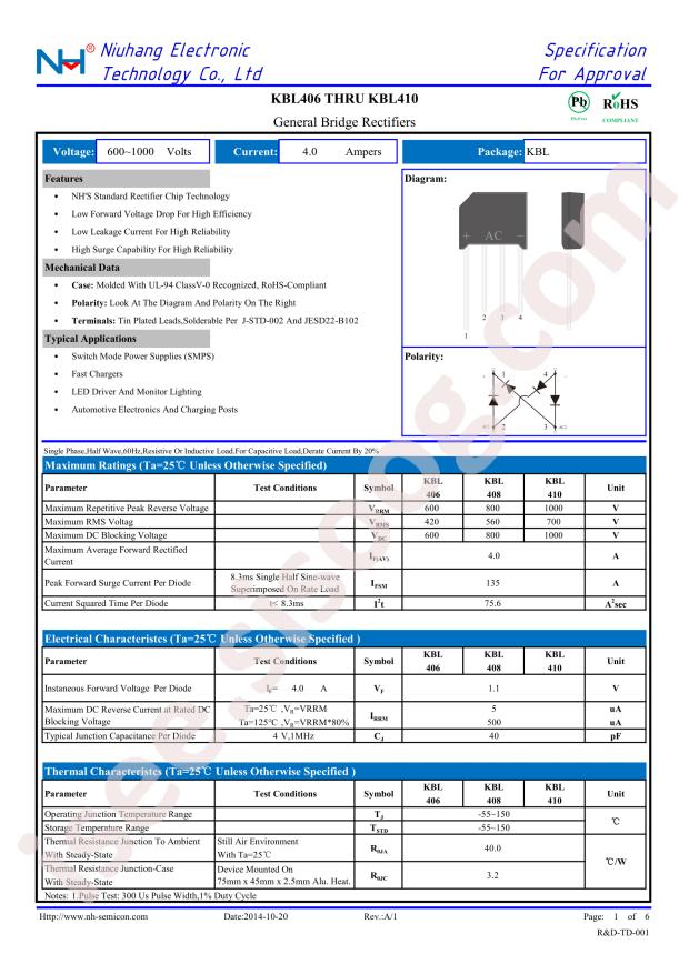 NH KBL406