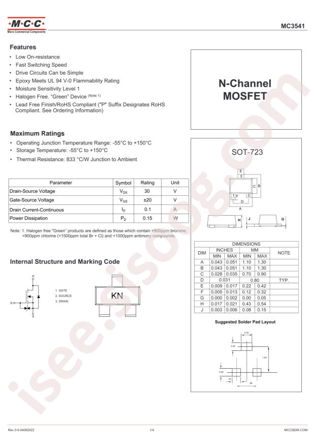 MCC MC3541-TP