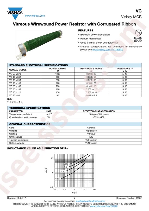 VISHAY VCF423624R70JB