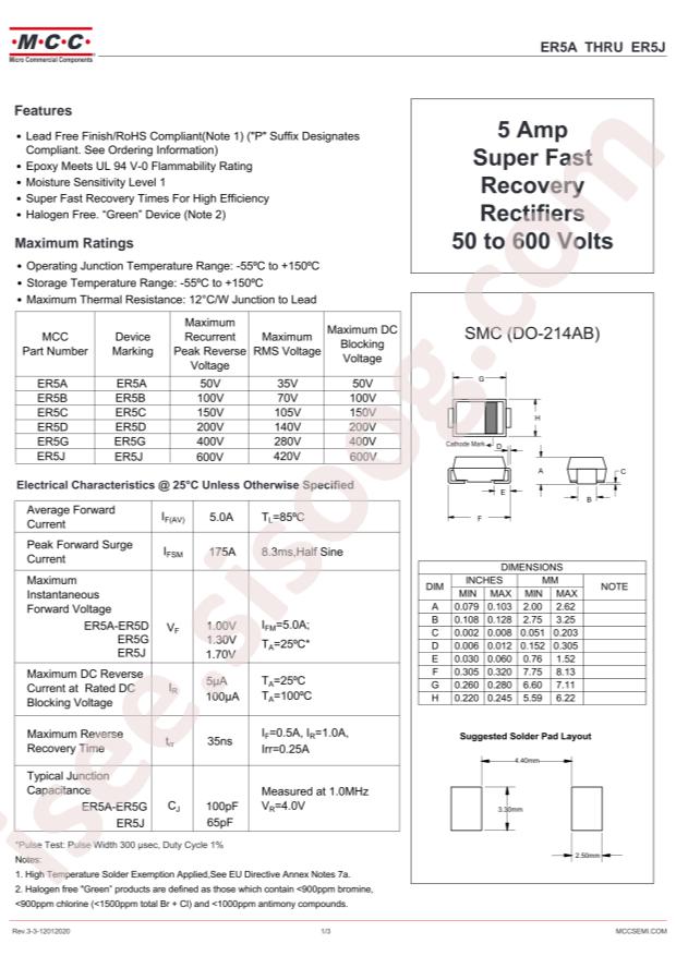MCC ER5D-TP