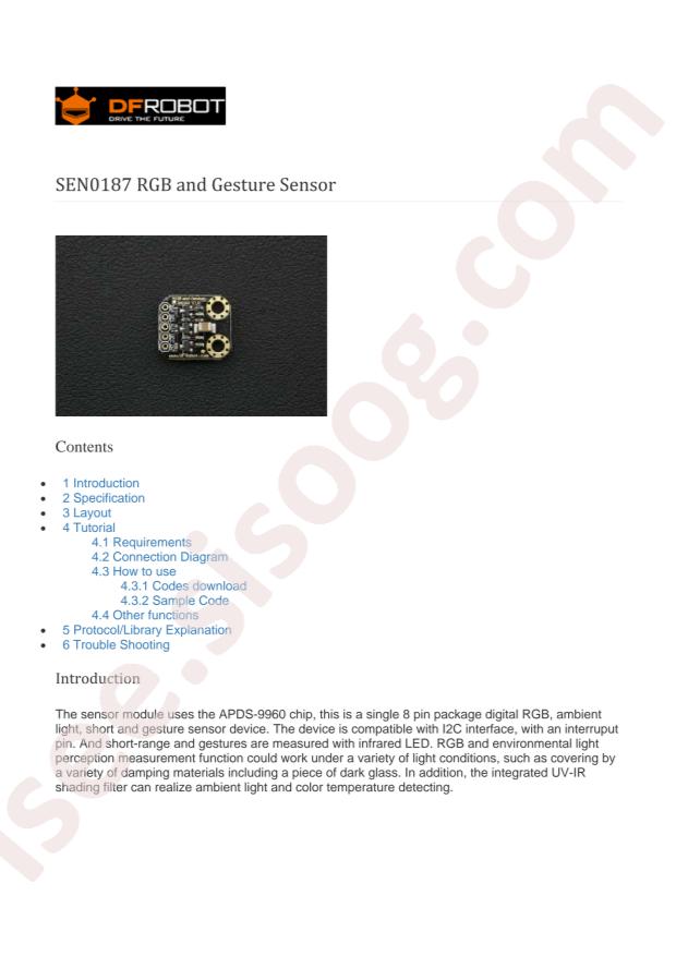 DFRobot SEN0187
