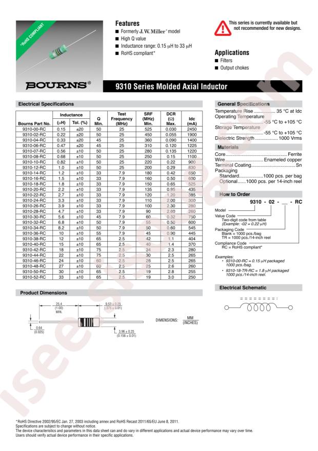 BOURNS 9310-48-RC