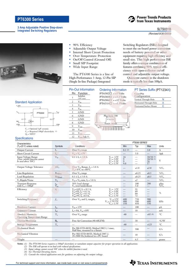 TI PT6304C