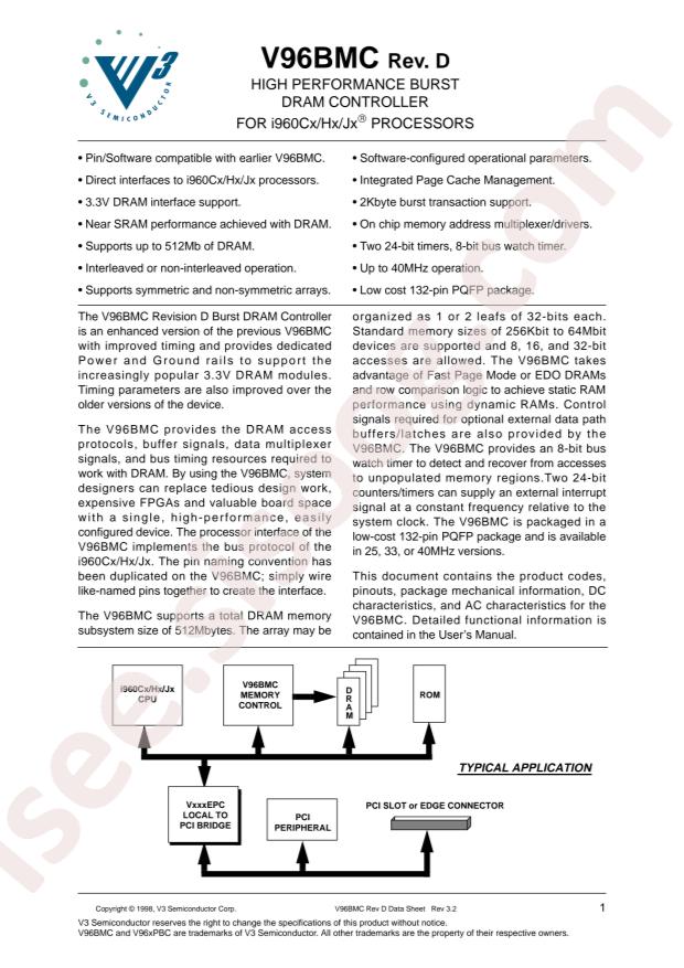 QuickLogic V292BMC-40LP