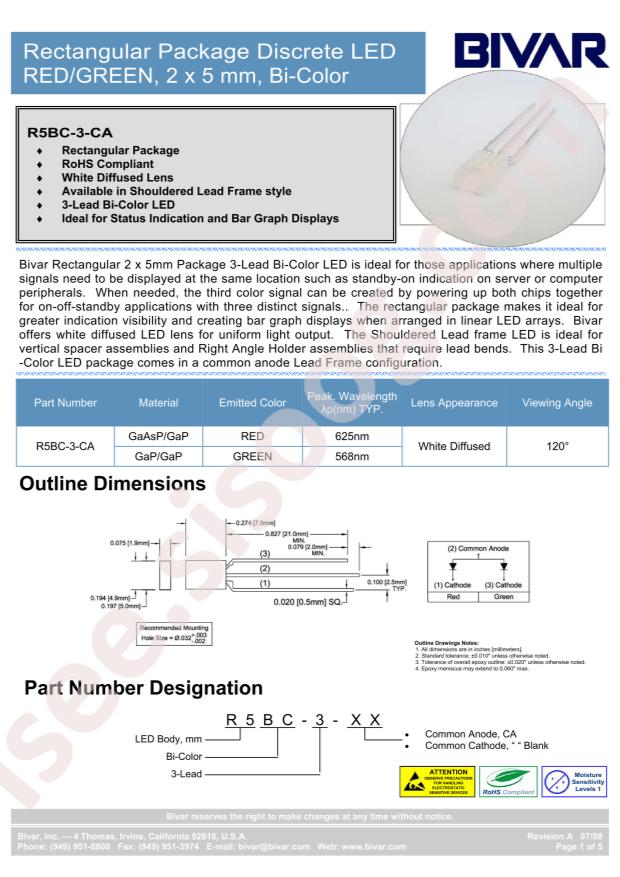 BIVAR R5BC-3-CA