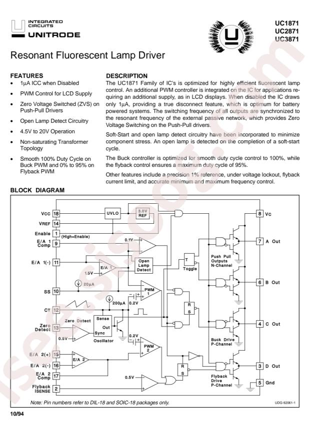 TI UC3871DWTR/1