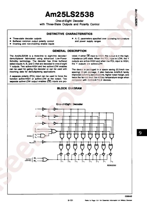 AMD AM25LS2538FMB