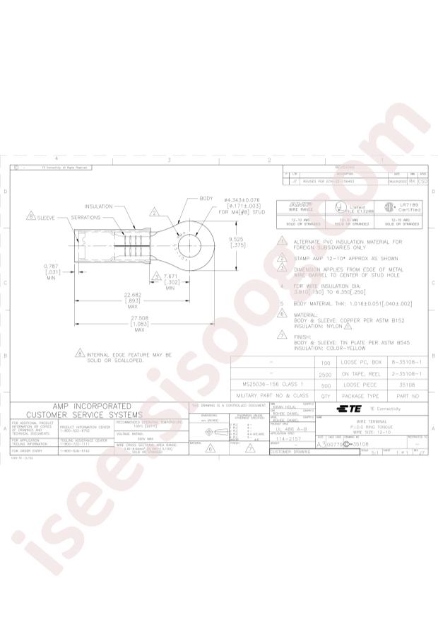 TE Connectivity 2-35108-1