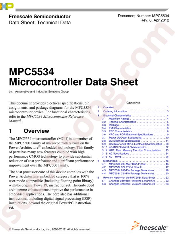 NXP SPC5534MVM80R