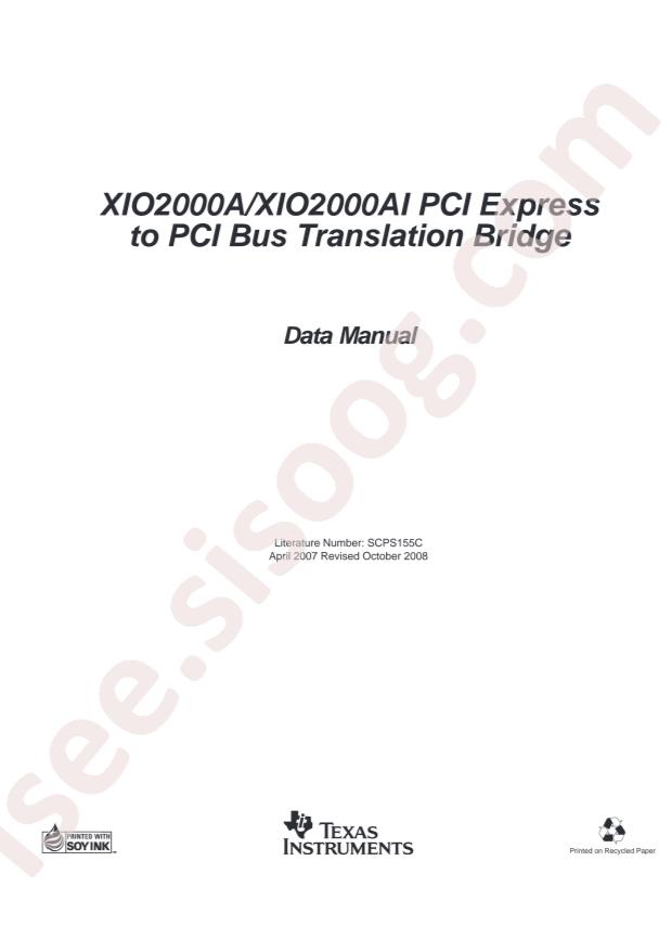 TI XIO2000AZAV