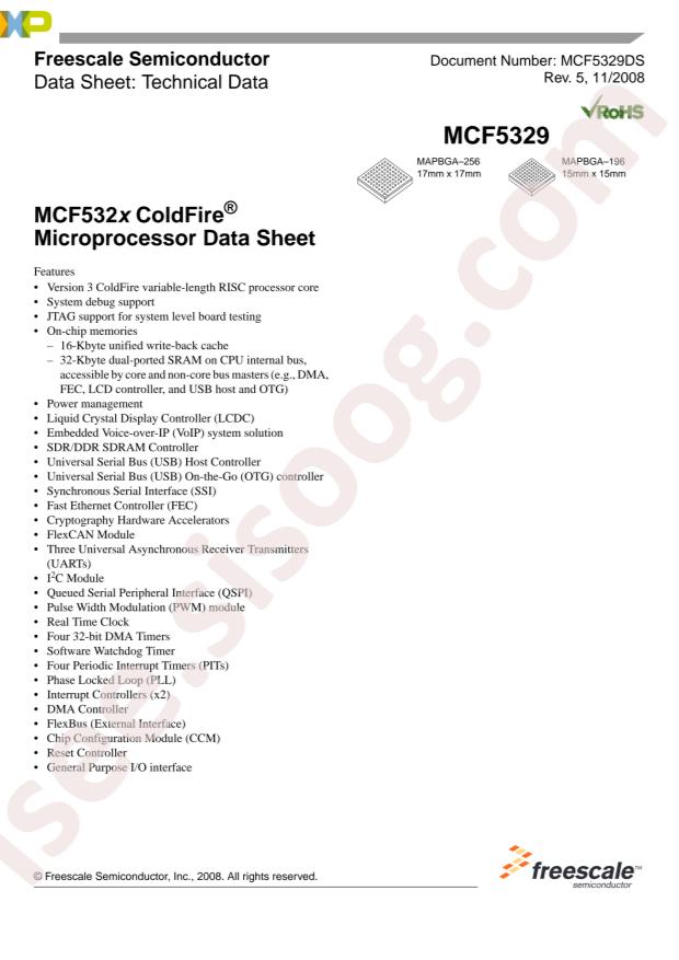 NXP MCF5327CVM240