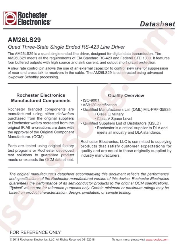 AMD AM26LS29JC