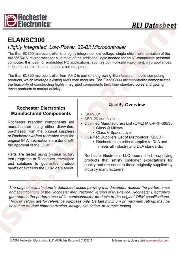 AMD ELANSC300-33VC