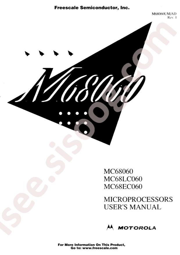 MOTOROLA MC68EC060RC50