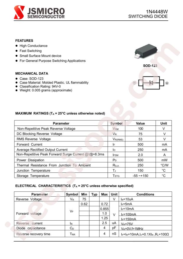 JSMSEMI 1N4448W