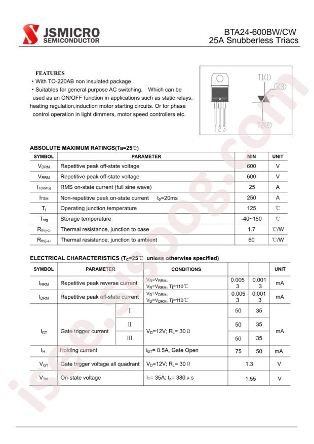 JSMSEMI BTA24-600CWRG