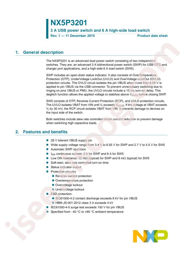 NXP NX5P3201CUK041