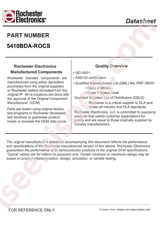 Rochester Electronics 5410/BDA