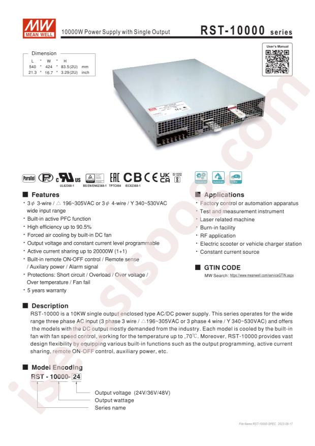 MEAN WELL RST-10000-48