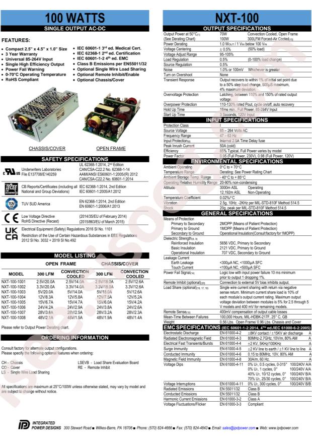 Integrated Power Designs 1010973CHCO