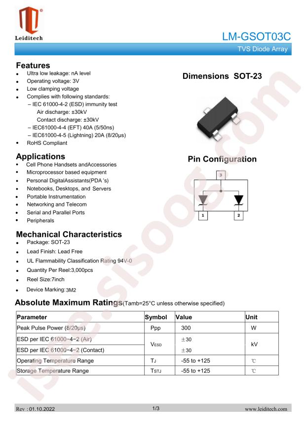 Leiditech LM-GSOT03C