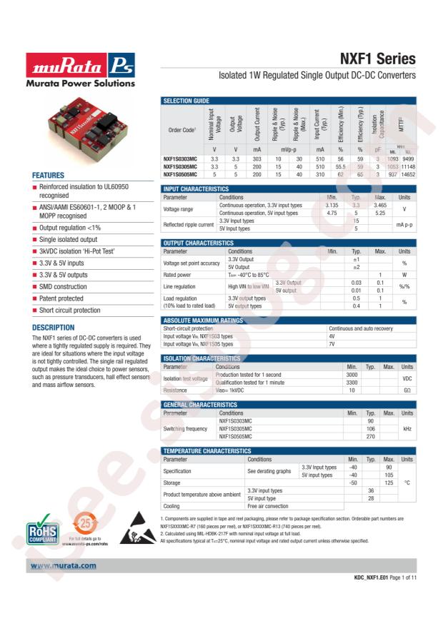 muRata NXF1S0505MC-R7
