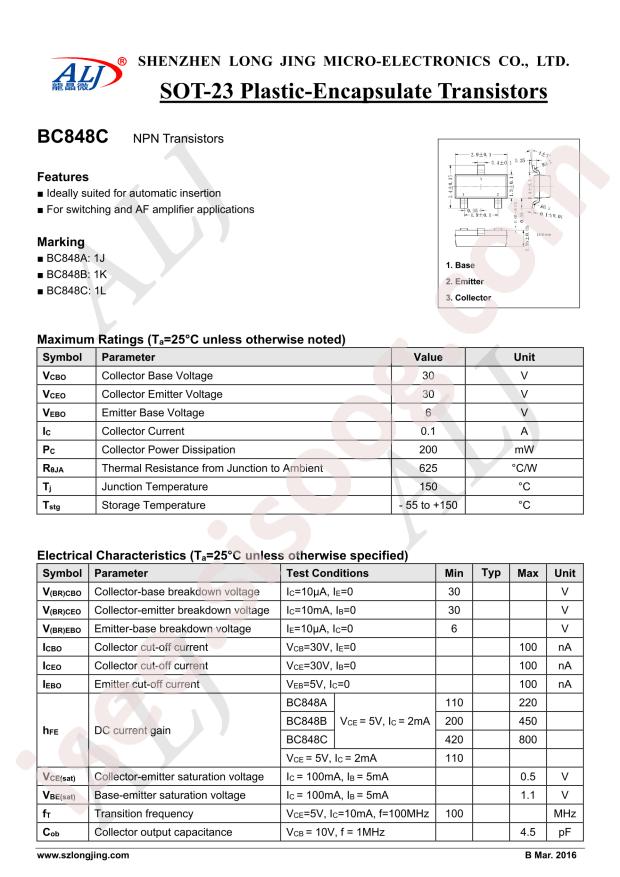 ALJ BC848C