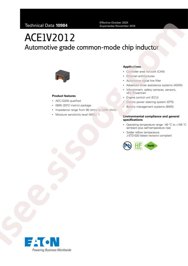 EATON ACE1V2012-681-R