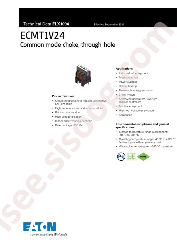 EATON ECMT1V2429S-5R0-R