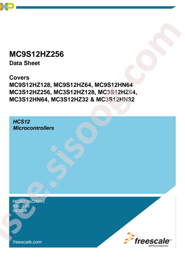 NXP S9S12HZ256J3VAL