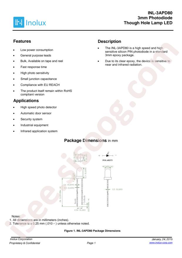 Inolux INL-3APD80