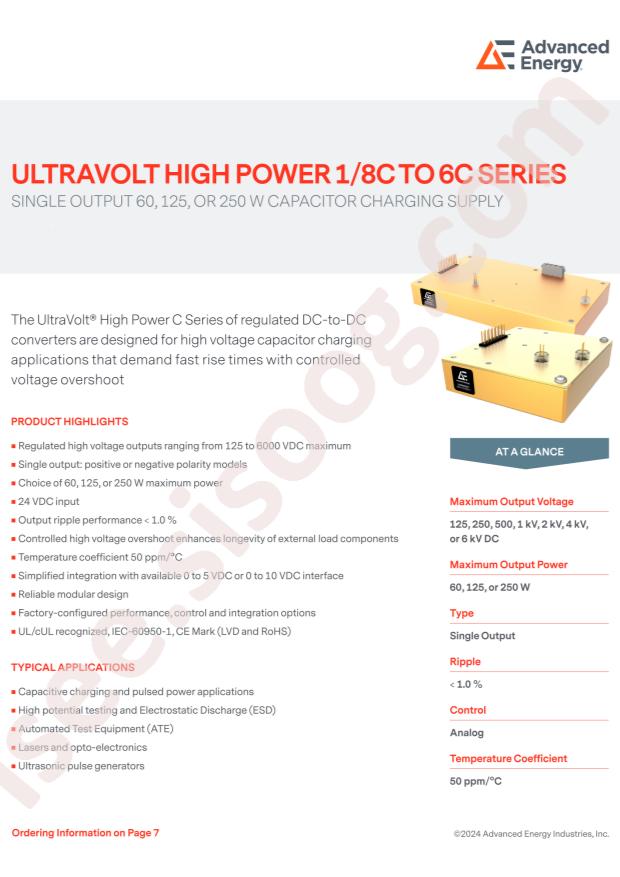 Advanced Energy 1C24-P125-Z11