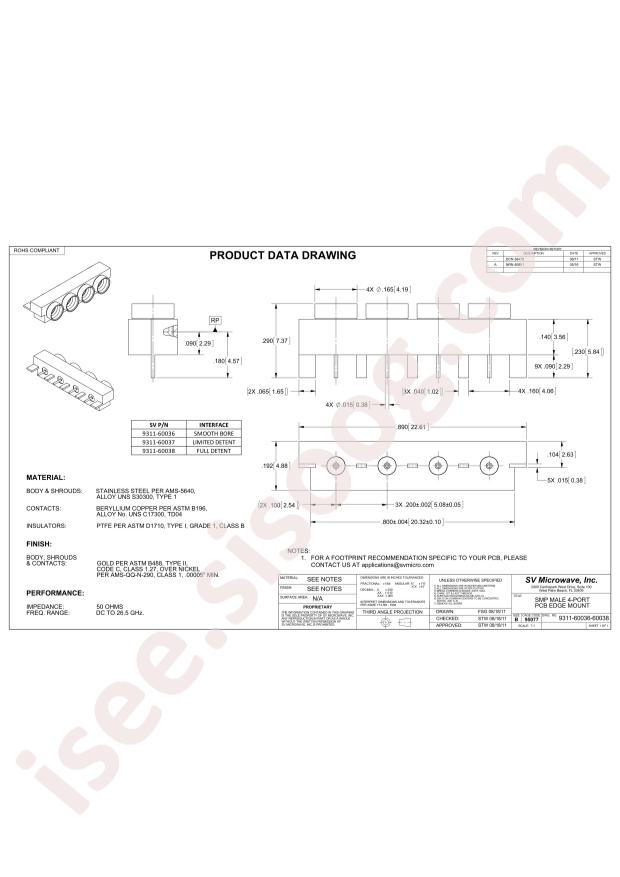 Amphenol 9311-60038
