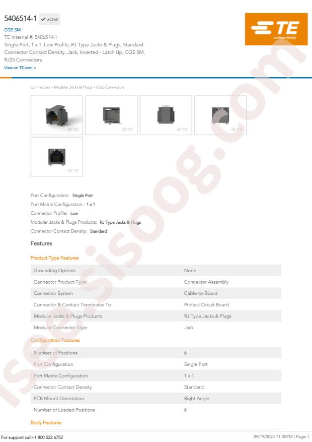 TE Connectivity 5406514-1