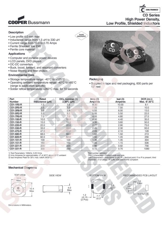 EATON CD1-221-R