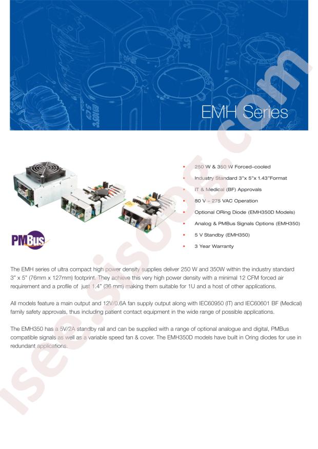 XP Power EMH350PD23-EF