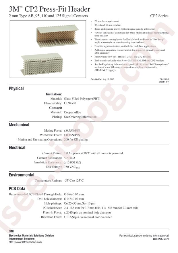 3M CP2-HAB095-A1-KR