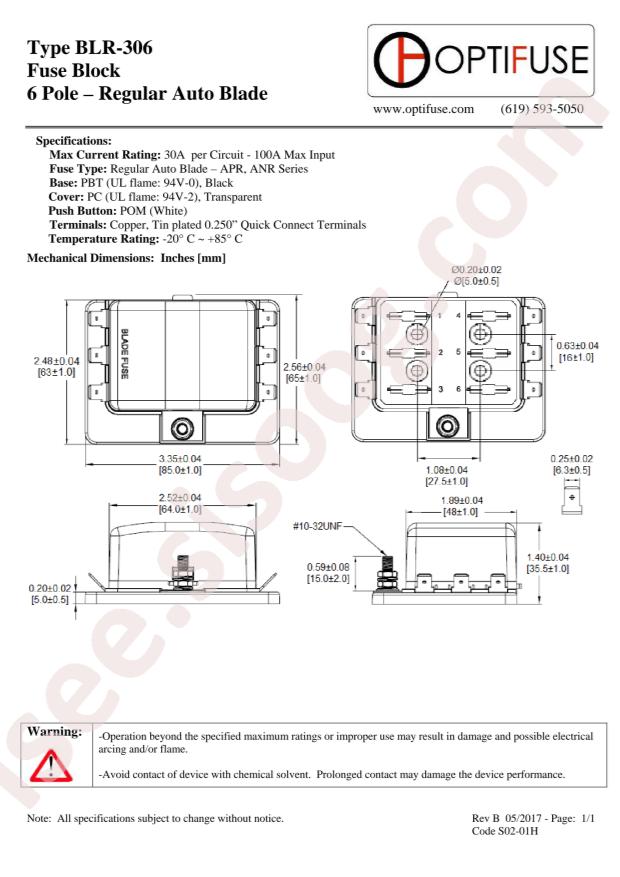 OptiFuse BLR-306