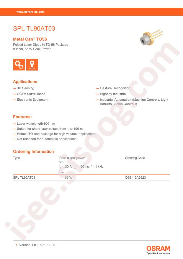 OSRAM SPL TL90AT03