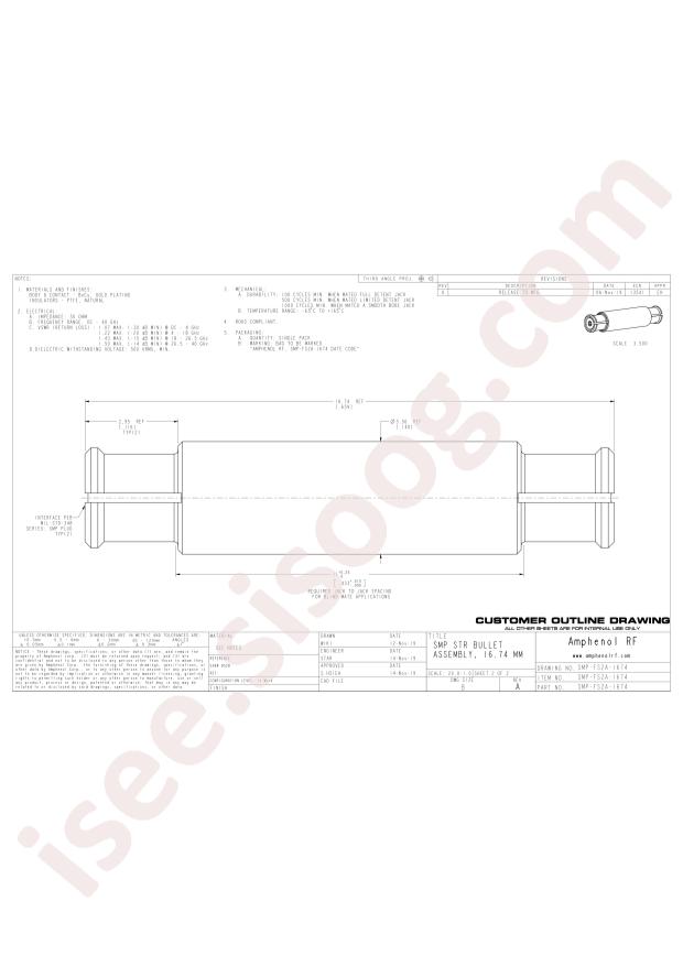 Amphenol SMP-FS2A-1674