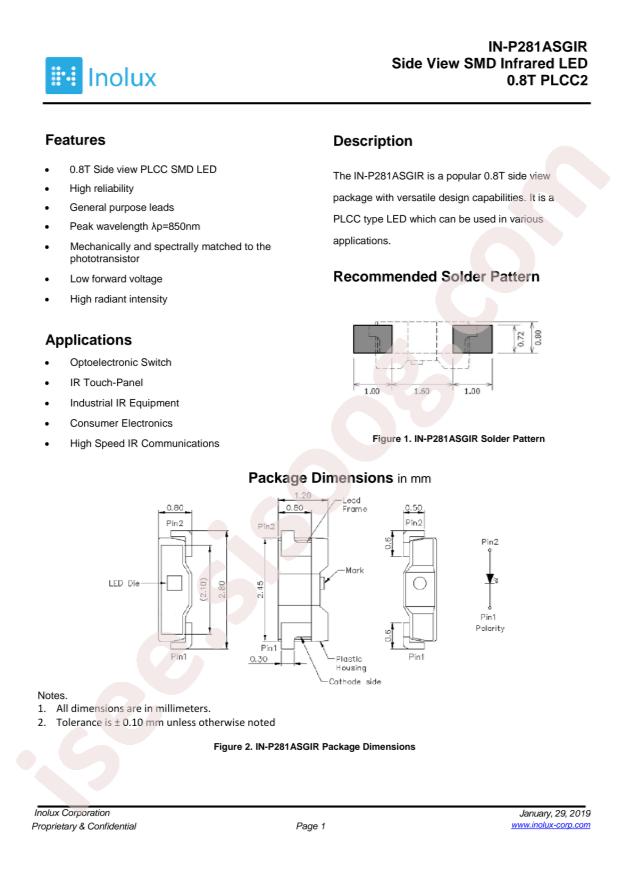 Inolux IN-P281ASGIR