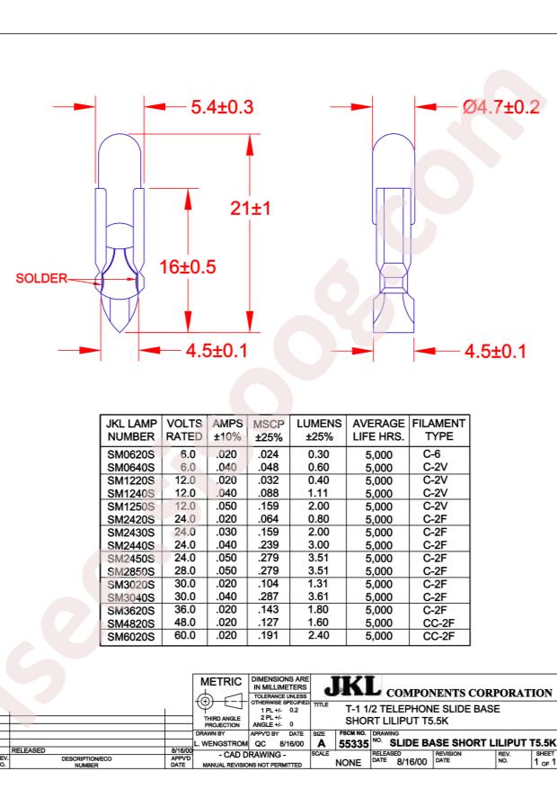 JKL Components SM1250S