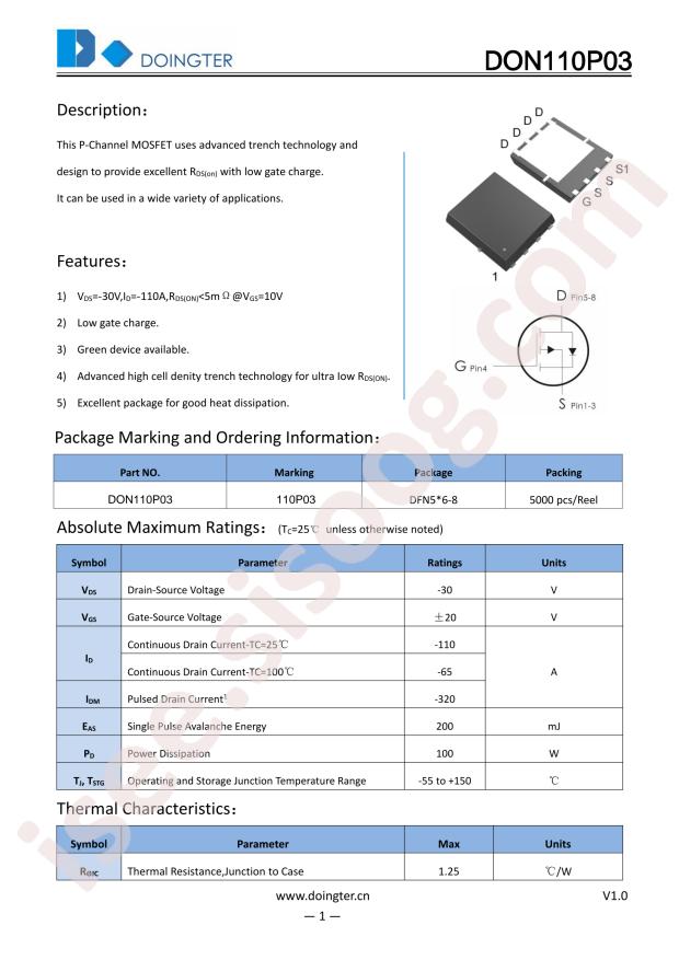 DOINGTER DON110P03