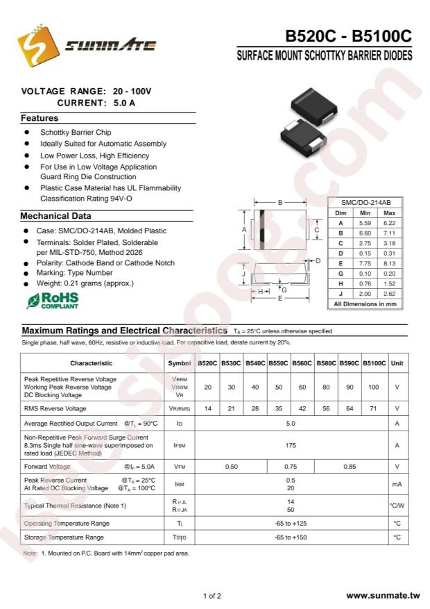 SUNMATE Elec B540C