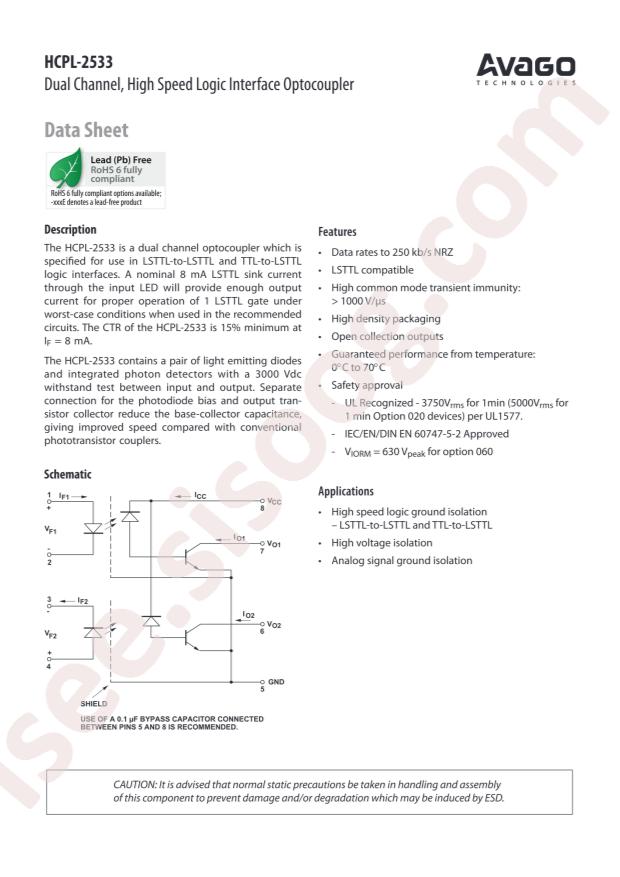 Broadcom HCPL-2533