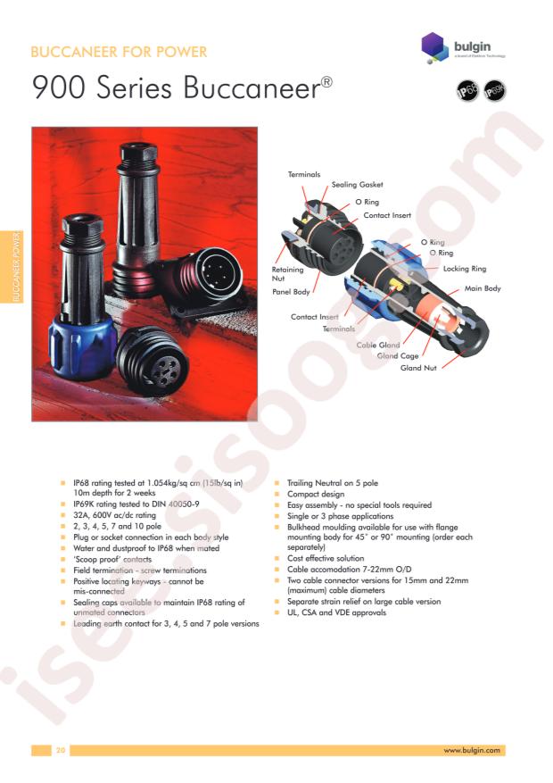 Bulgin PXA921/05/P