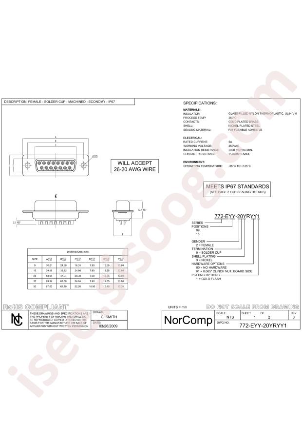 NorComp 772-E15-203R011