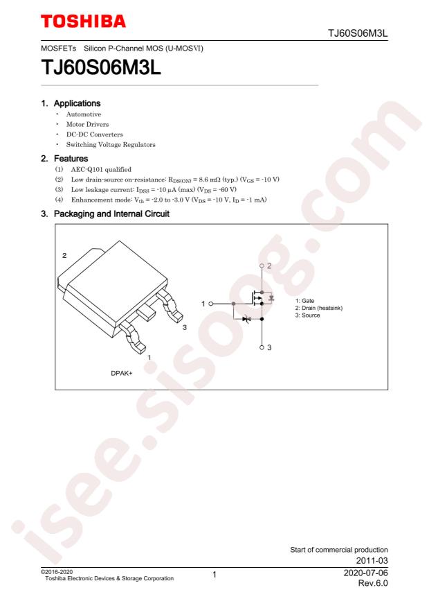TOSHIBA TJ60S06M3L(T6L1,NQ