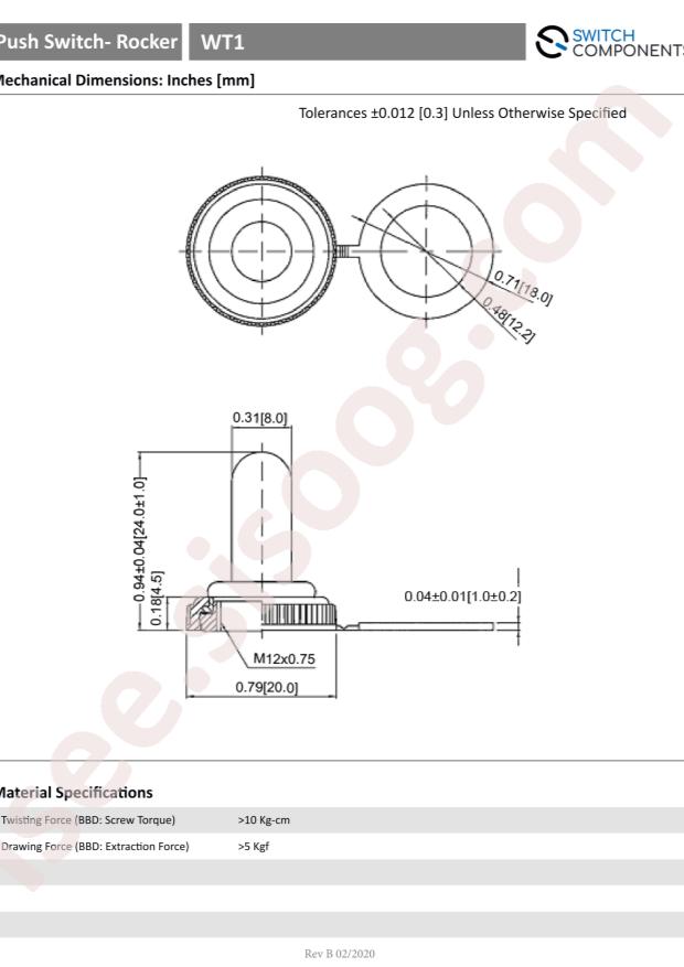 Switch Components WT1