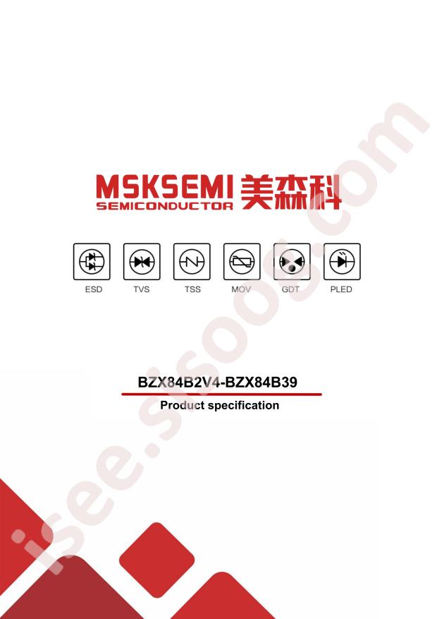 MSKSEMI BZX84B7V5
